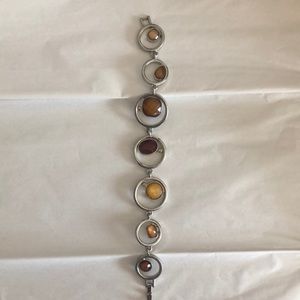 Bracelet with imitation stones